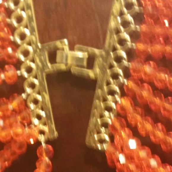 Handmade Glass Bead Piece Statement Set - Picture 8 of 9